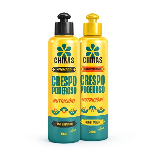 Kit Shampoo e Condicionador Crespo Poderoso